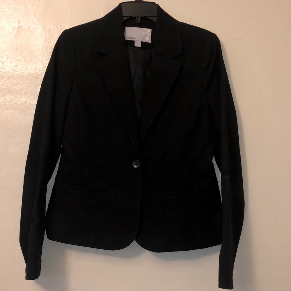 Black traditional blazer